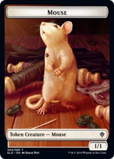 Mouse token (foil) (1/1)