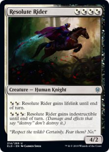 Resolute Rider (foil)