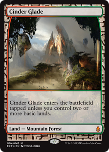 Cinder Glade (foil) (full art)