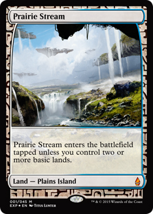 Prairie Stream (foil) (full art)