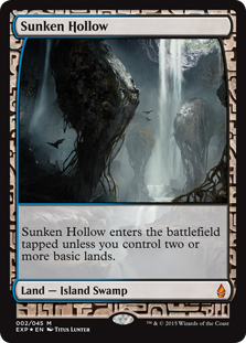 Sunken Hollow (foil) (full art)