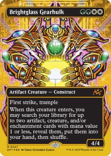 Brightglass Gearhulk (#547) (first-place foil) (borderless)