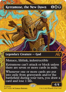 Ketramose, the New Dawn (#549) (first-place foil) (borderless)