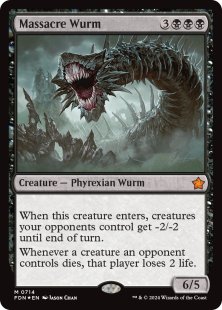 Massacre Wurm (foil)