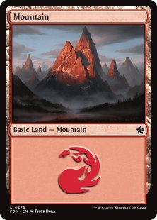 Mountain (#278) (foil)