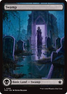 Swamp (#286) (foil) (full art)