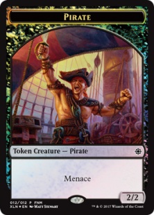 Pirate token (foil) (2/2)