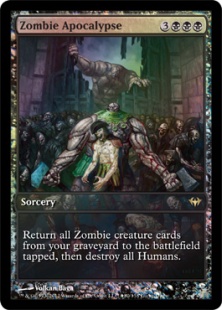 Zombie Apocalypse (foil) (full art)
