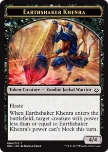 Earthshaker Khenra eternalize token (4/4)