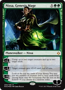 Nissa, Genesis Mage (foil)