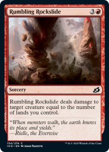 Rumbling Rockslide (foil)