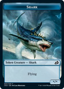 Shark token (foil) (*/*)