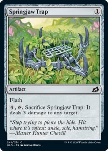Springjaw Trap (foil)