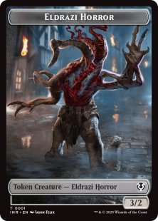 Eldrazi Horror Token (foil) (3/2)