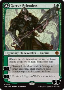 Garruk Relentless (foil)