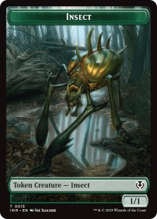 Insect Token (foil) (1/1)