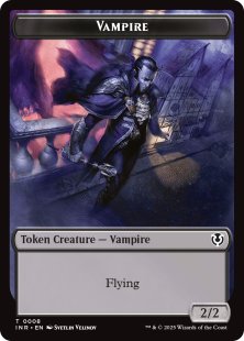 Vampire Token (#8) (foil) (2/2)