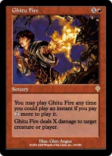 Ghitu Fire (foil)