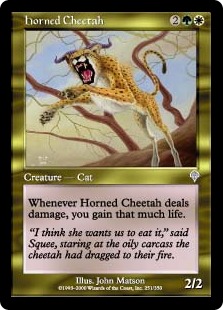 Horned Cheetah (foil)