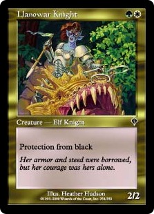Llanowar Knight (foil)