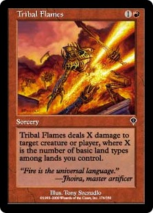 Tribal Flames (foil)