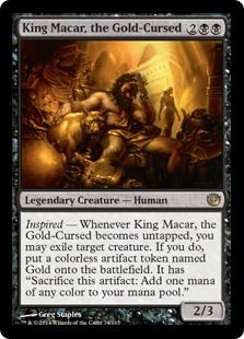 King Macar, the Gold-Cursed (foil)