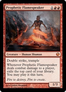 Prophetic Flamespeaker (foil)