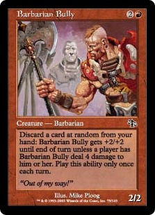 Barbarian Bully (foil)