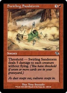 Swirling Sandstorm (foil)
