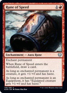 Rune of Speed (foil)