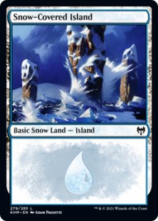 Snow-Covered Island (#279) (foil)