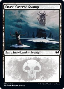 Snow-Covered Swamp (#280) (foil)