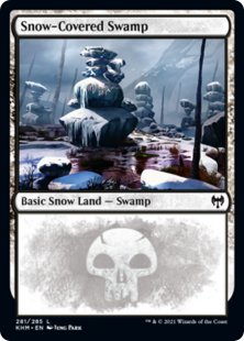 Snow-Covered Swamp (#281) (foil)