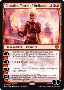 Chandra, Torch of Defiance (foil)