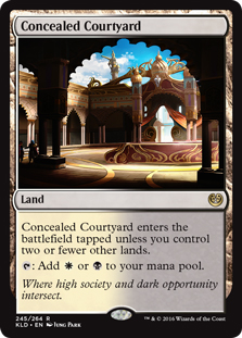 Concealed Courtyard (foil)