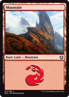 Mountain (#261) (foil)