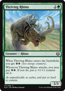 Thriving Rhino (foil)