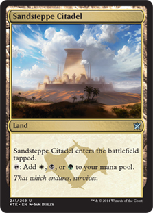 Sandsteppe Citadel (foil)