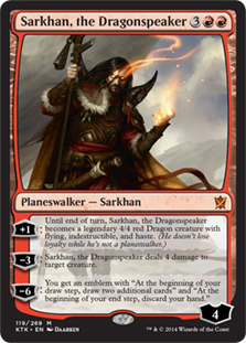 Sarkhan, the Dragonspeaker (foil)