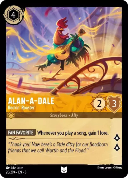 Alan-a-Dale, Rockin' Rooster (foil)