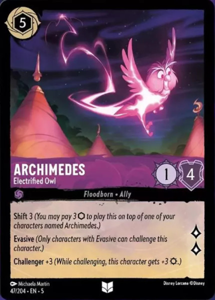 Archimedes, Electrified Owl