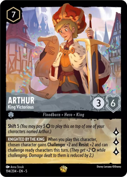 Arthur, King Victorious (foil)