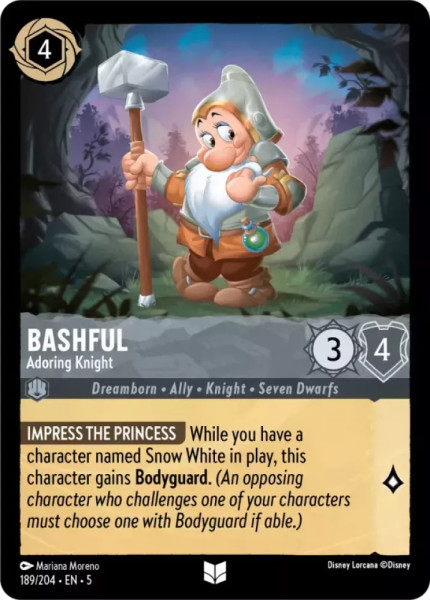 Bashful, Adoring Knight (foil)