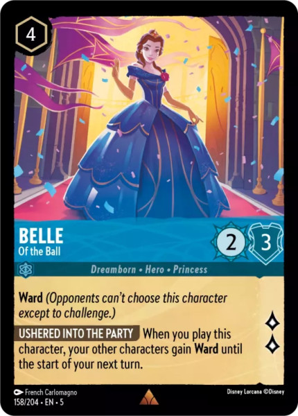 Belle, Of the Ball