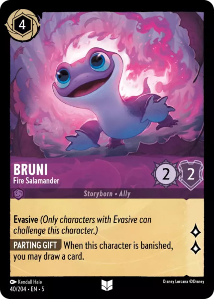 Bruni, Fire Salamander (foil)