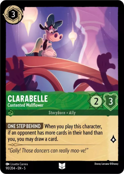 Clarabelle, Contented Wallflower (foil)