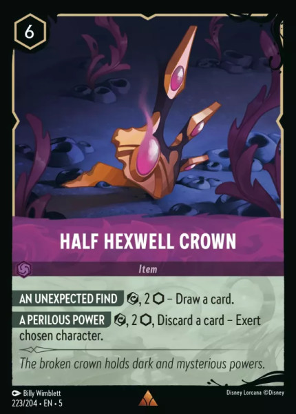 Half Hexwell Crown (#223) (foil)