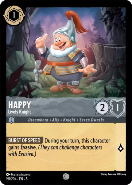 Happy, Lively Knight (foil)