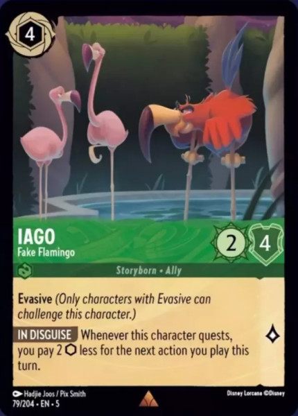 Iago, Fake Flamingo (foil)