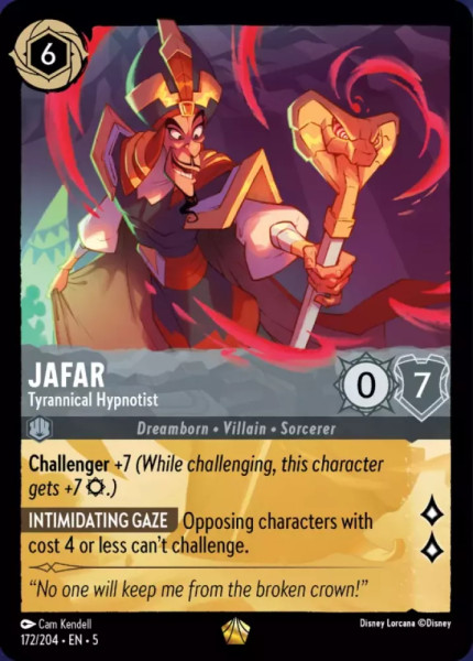 Jafar, Tyrannical Hypnotist (foil)